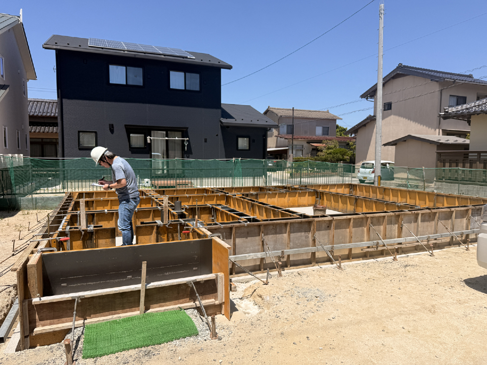 基礎工事・最終確認