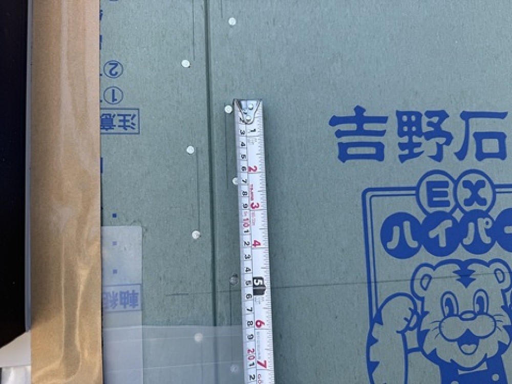 耐力面材の施工