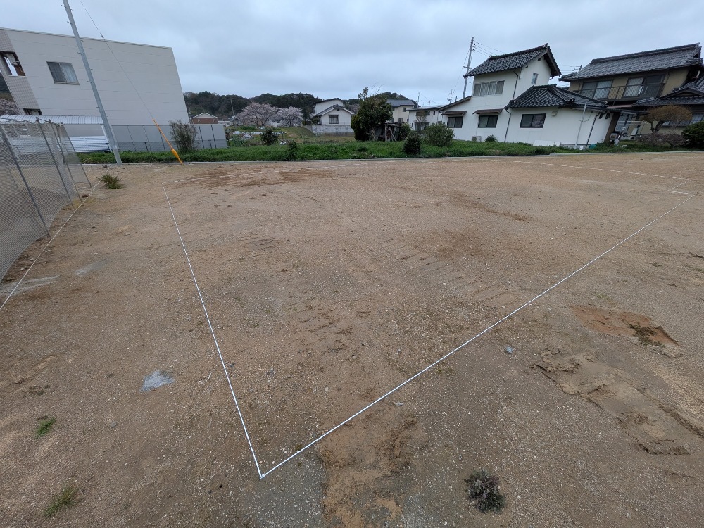 地縄張りを行いました