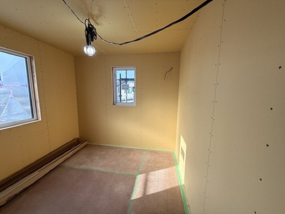 石膏ボード張り