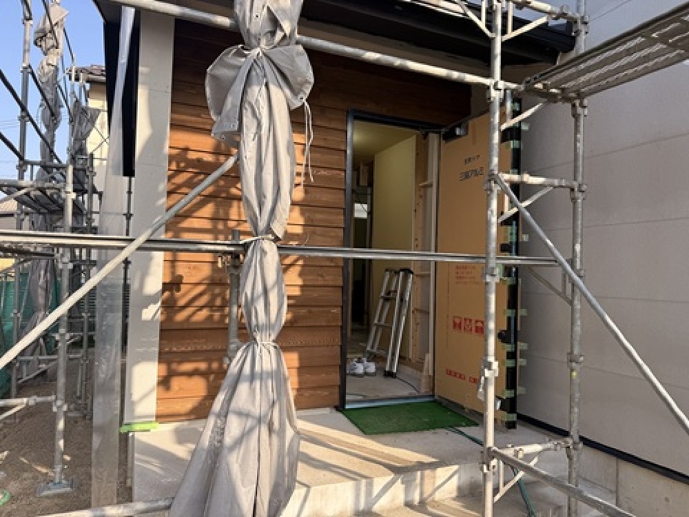 外部木製板張り