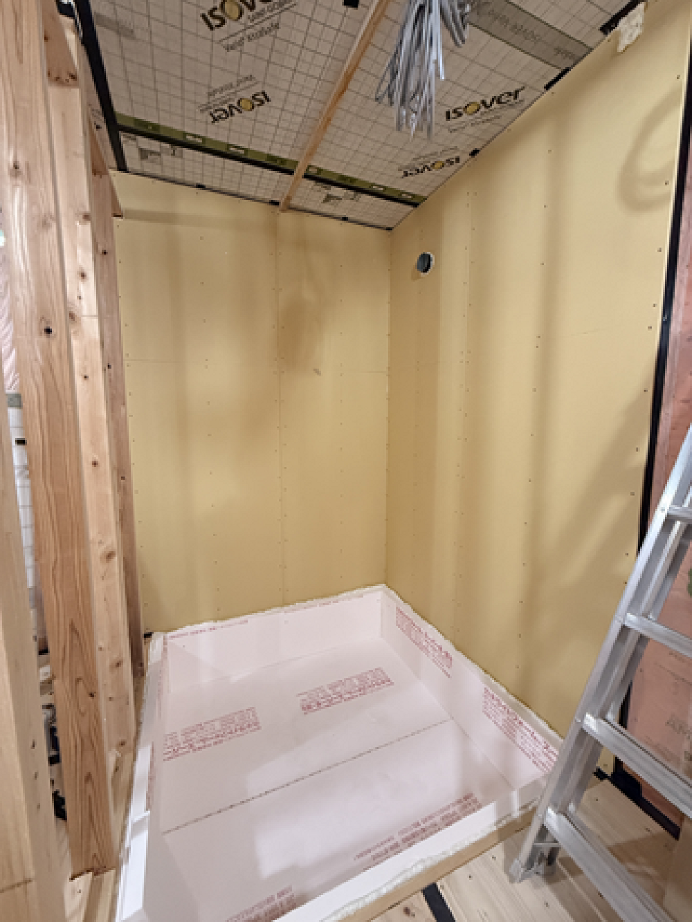 UB廻りの断熱気密工事