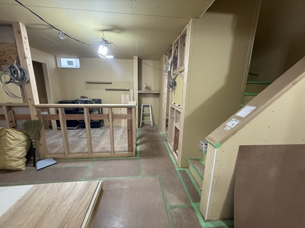 室内石膏ボード工事