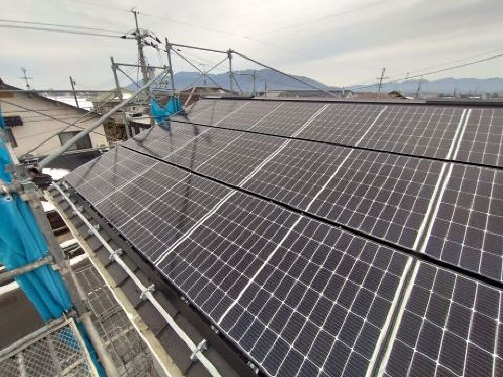 太陽光パネル設置工事
