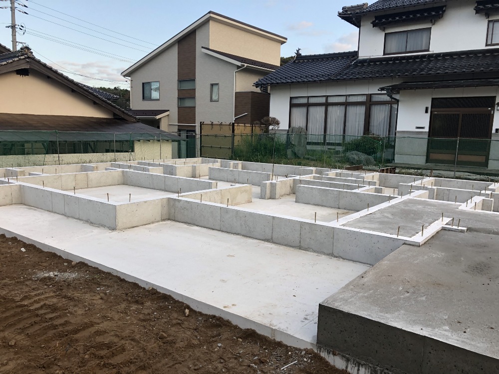 基礎の完成