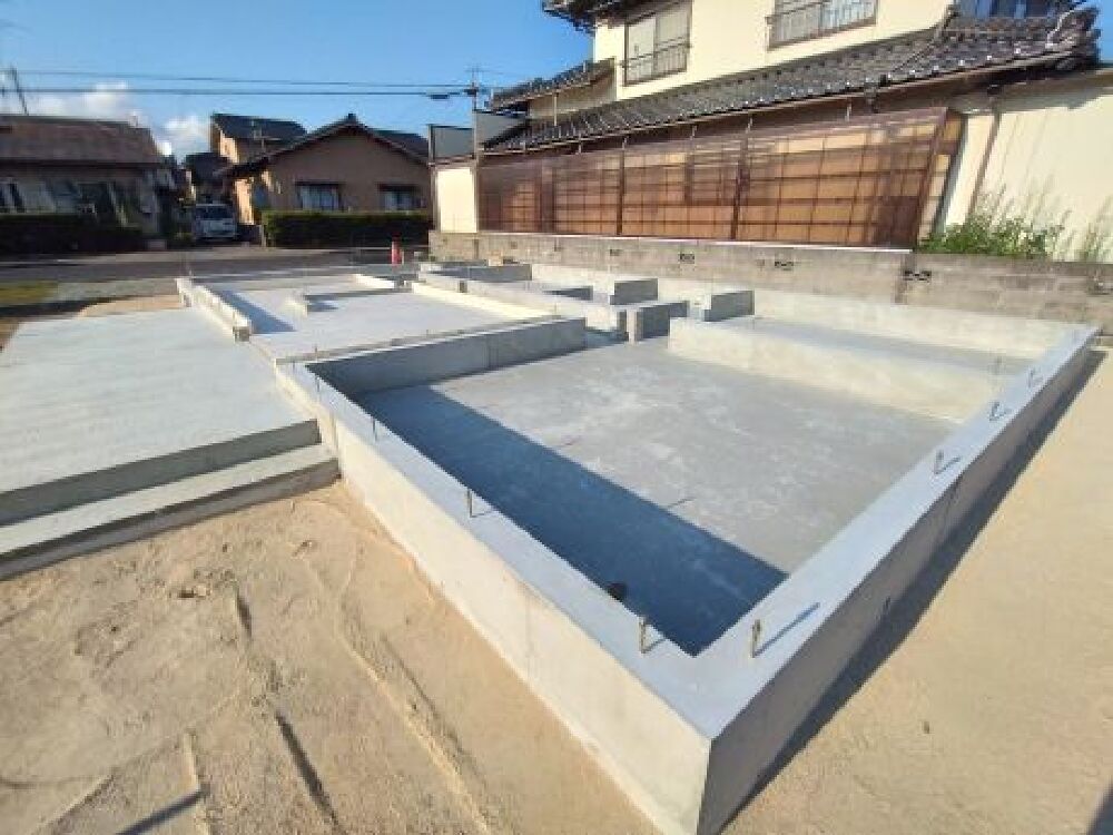 基礎工事完了
