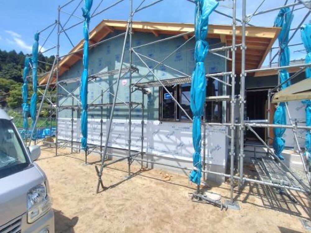 透湿防水シート張り