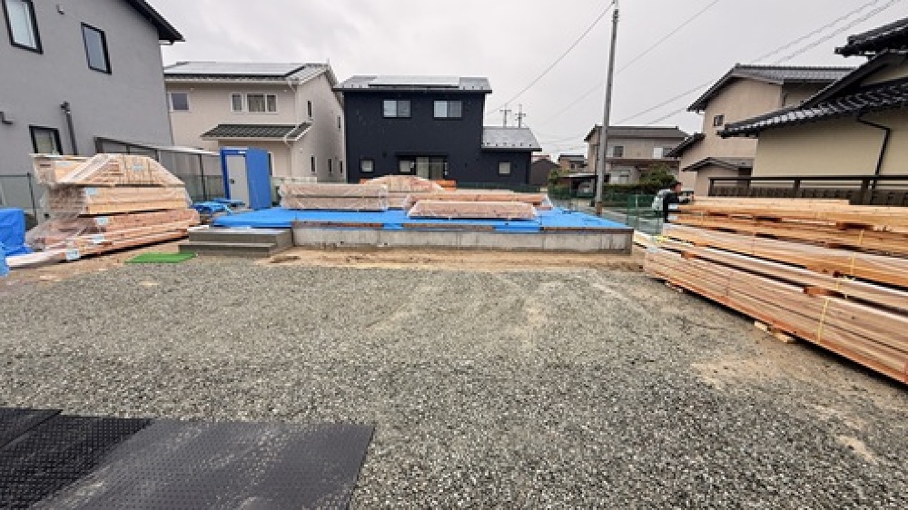 上棟に向けて準備完了！