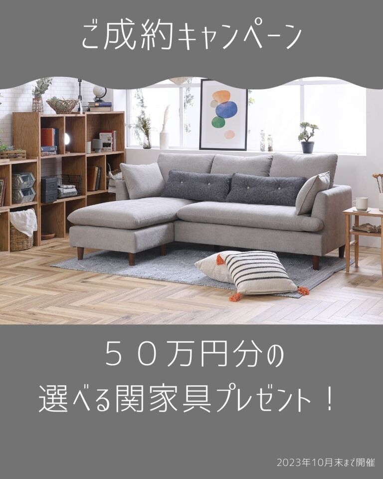 【予約制】高岡モデルハウス見学会　－家具キャンペーン開催－