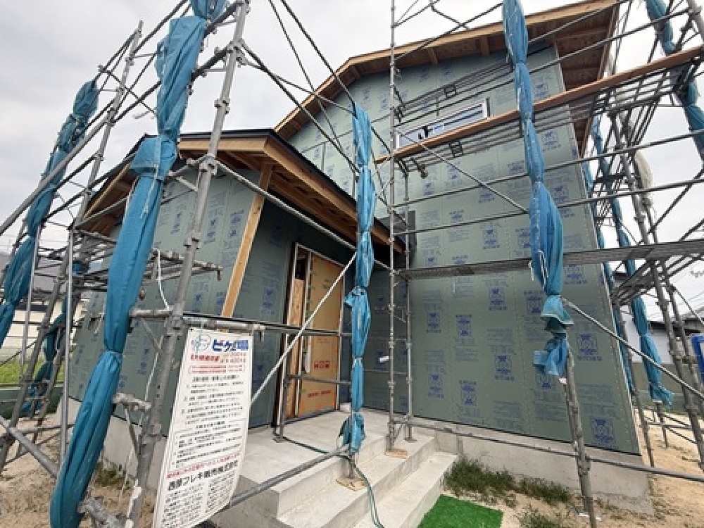 耐力面材の施工