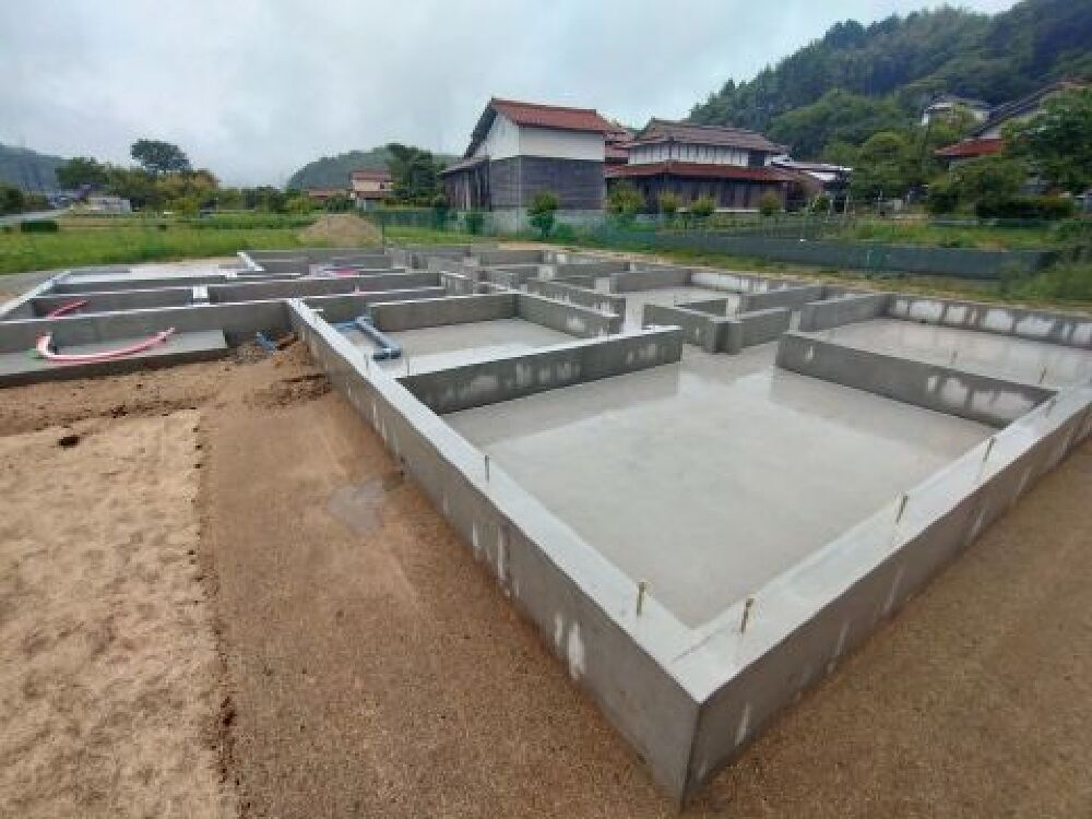 基礎工事完了