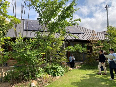 リアル開催では建築家の施工実例を見学し刺激をうけました。